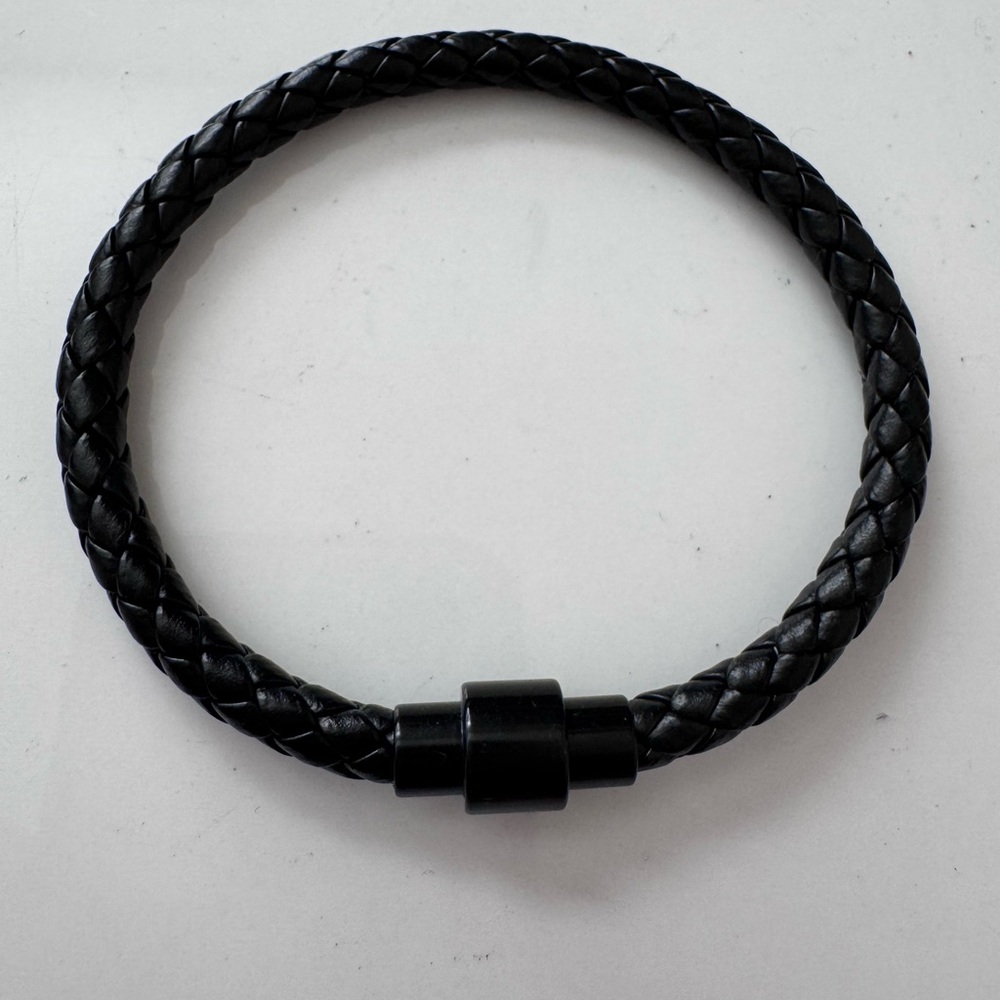 Black ALDO Braided Bracelet